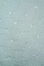 Cuvertură matlasată Cleo 260X240 cm, 2 fețe de pernă 65X65 cm, culoare Verde pastel, 100% poliester - imagine 3