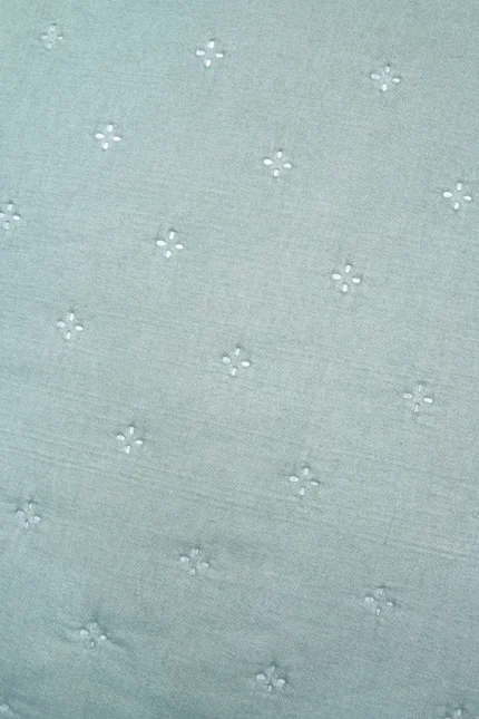 Cuvertură matlasată Cleo 260X240 cm, 2 fețe de pernă 65X65 cm, culoare Verde pastel, 100% poliester - imagine 3