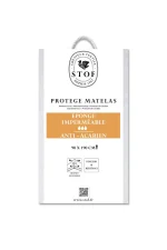 Protecție saltea Sonia 90X190 cm, culoare alb - imagine 4