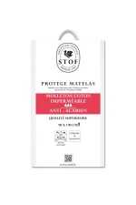 Protecție saltea Carlyn 90X190 cm, culoare alb - imagine 4