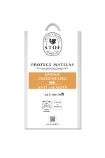 Protecție saltea Sonia 160X200 cm, culoare alb - imagine 4