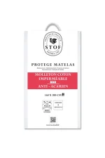 Protecție saltea Carlyn 160X200 cm, culoare alb - imagine 4