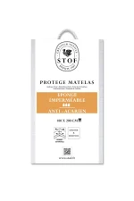 Protecție saltea Sonia 180X200 cm, culoare alb - imagine 4