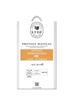 Protecție saltea Sonia 60X120 cm, culoare alb - imagine 4