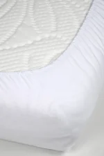 Protecție saltea Serena 60X120 cm, culoare alb - imagine 2