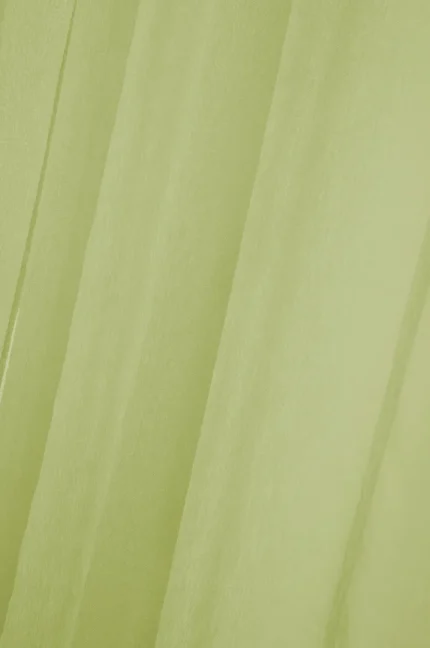 Perdea Monna 135X260 cm, culoare verde pastel, 100% poliester - imagine 3