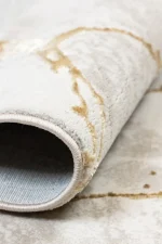 Covor MARMO 40730A AURIU / BEJ - imagine 3