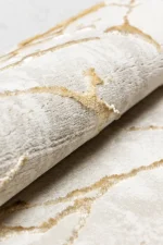 Covor MARMO 40730A AURIU / BEJ - imagine 4