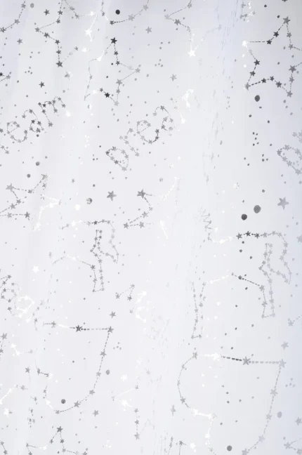 Perdea Unicorn Dream 135X260 cm, culoare alb, 100% poliester - imagine 4