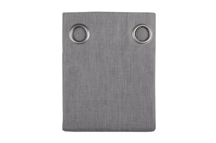 Draperie Bea 140X260 cm, culoare antracit, 100% poliester - imagine 3