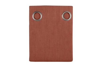 Draperie Bea 140X260 cm, culoare cărămiziu, 100% poliester - imagine 3