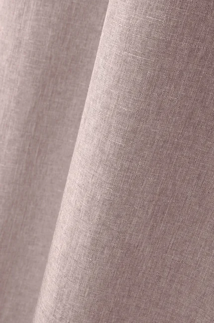 Draperie Bea 140X260 cm, culoare pudră, 100% poliester - imagine 4