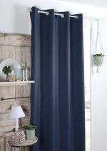 Draperie Copenhague 140X260 cm, culoare albastru, 100% poliester - imagine 2