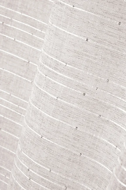 Perdea Celian 135X260 cm, culoare natural, 100% poliester - imagine 3