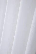 Perdea Paloma 140X260 cm, culoare alb, 100% poliester - imagine 4