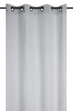 Perdea Paloma 140X260 cm, culoare gri, 100% poliester