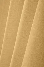 Perdea Paloma 140X260 cm, culoare muștar, 100% poliester - imagine 4