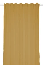 Perdea Madrid 140X260 cm, culoare muștar, 100% poliester