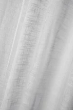 Perdea Ontario 135X260 cm, culoare crem, 100% poliester - imagine 3