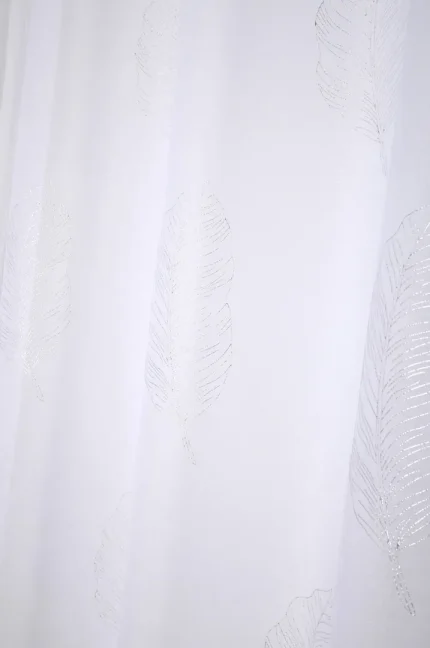 Perdea Vibes 140X260 cm, culoare argintiu, 100% poliester - imagine 3