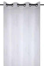 Perdea Vibes 140X260 cm, culoare argintiu, 100% poliester