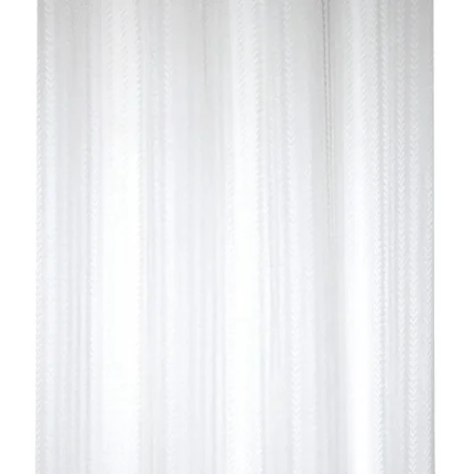 Perdea Callie 140X260 cm, culoare alb, 100% poliester