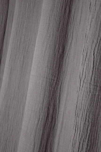 Draperie Coline 140X260 cm, culoare greige, 100% bumbac - imagine 3