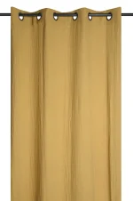 Draperie Coline 140X260 cm, culoare muștar, 100% bumbac