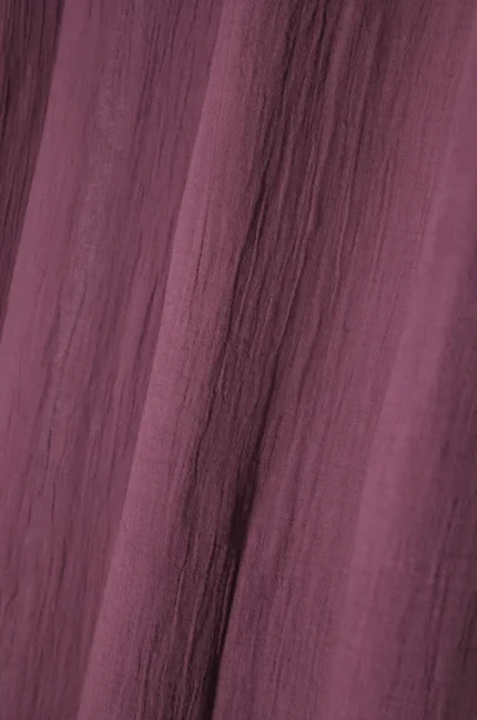 Draperie Coline 140X260 cm, culoare vișiniu, 100% bumbac - imagine 3