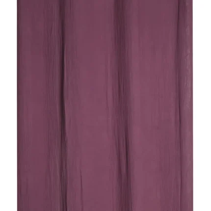 Draperie Coline 140X260 cm, culoare vișiniu, 100% bumbac