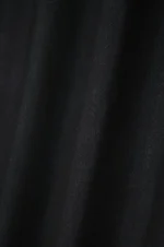 Draperie Portland 140X260 cm, culoare negru cărbune, 100% poliester - imagine 3