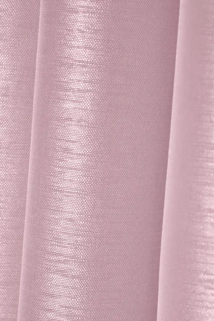 Perdea Linwood 140X260 cm, culoare roz, 100% poliester - imagine 3