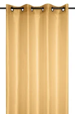 Perdea Linwood 140X260 cm, culoare muștar, 100% poliester