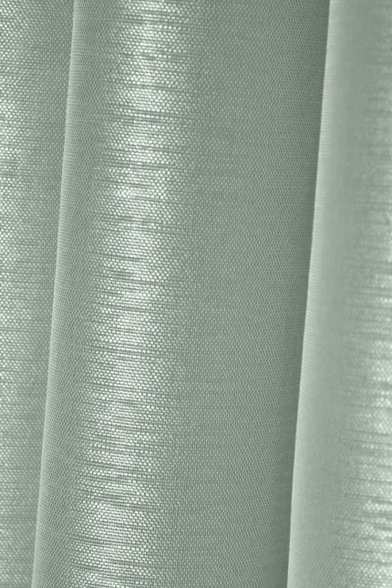 Perdea Linwood 140X260 cm, culoare gri verde, 100% poliester - imagine 3