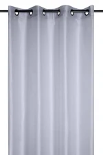 Perdea Linwood 140X260 cm, culoare gri perlă, 100% poliester