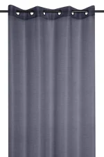 Perdea Linwood 140X260 cm, culoare antracit, 100% poliester