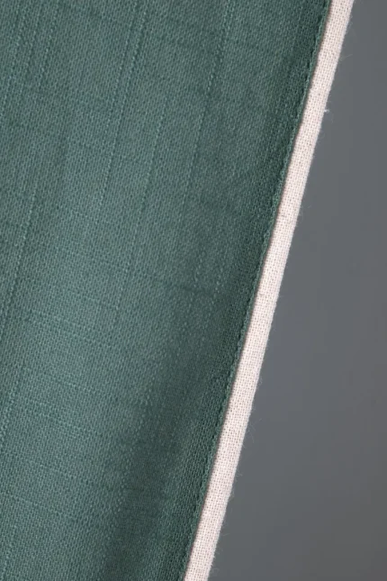 Draperie Helios 140X260 cm, culoare verde, 100% bumbac - imagine 5