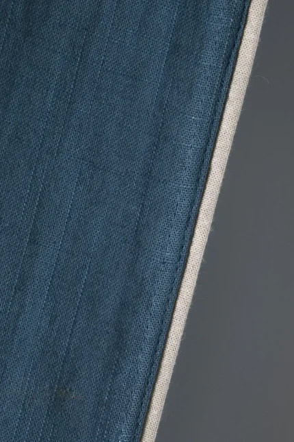 Draperie Helios 140X260 cm, culoare albastru, 100% bumbac - imagine 5