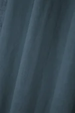 Draperie Helios 140X260 cm, culoare albastru, 100% bumbac - imagine 4