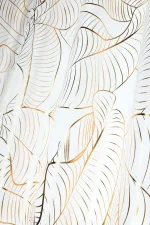 Perdea Patras 140X260 cm, culoare auriu, 100% poliester - imagine 3