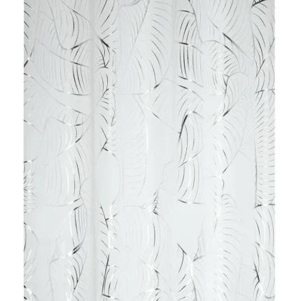 Perdea Patras 140X260 cm, culoare argintiu, 100% poliester