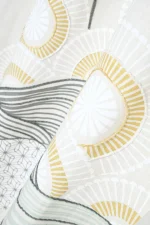 Draperie Yuki 140X260 cm, culoare natural, 100% bumbac - imagine 4