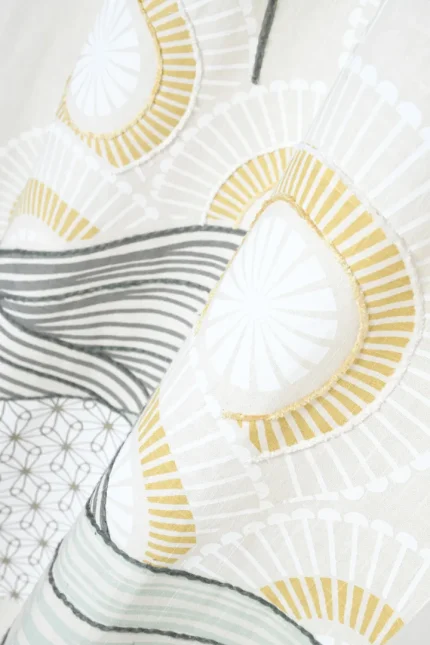 Draperie Yuki 140X260 cm, culoare natural, 100% bumbac - imagine 4