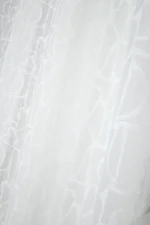 Perdea Pa×ton 140X260 cm, culoare alb, 100% poliester - imagine 3