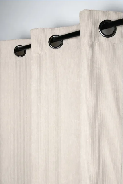 Draperie Dandy 140X260 cm, culoare natural, 100% poliester - imagine 3