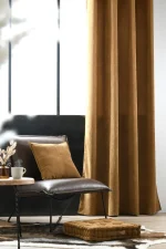 Draperie Dandy 140X260 cm, culoare cappuccino, 100% poliester - imagine 5