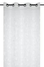 Perdea Nova 140X260 cm, culoare alb, 100% poliester