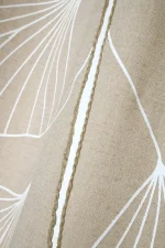 Draperie Nova 140X260 cm, culoare natural, 45% poliester 55% bumbac - imagine 4