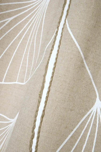 Draperie Nova 140X260 cm, culoare natural, 45% poliester 55% bumbac - imagine 4