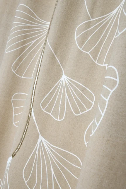 Draperie Nova 140X260 cm, culoare natural, 45% poliester 55% bumbac - imagine 3